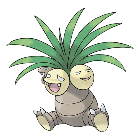 Grass-type mystery Pokémon silhouette
