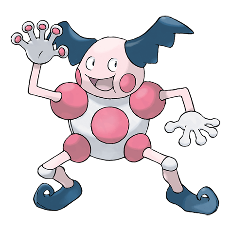 フェアリータイプのポケモンのシルエット