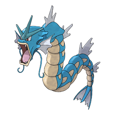 Water-type mystery Pokémon silhouette