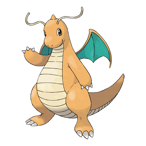 Dragon-type mystery Pokémon silhouette