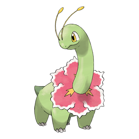 Grass-type mystery Pokémon silhouette