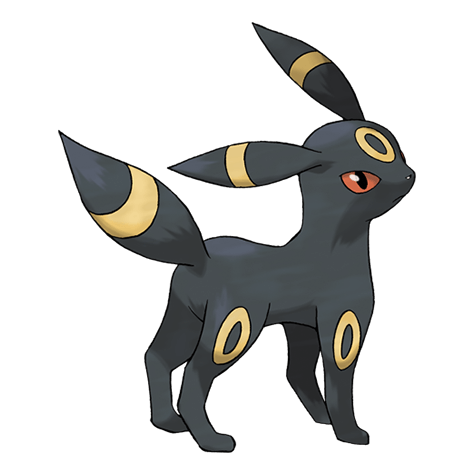 Dark-type mystery Pokémon silhouette