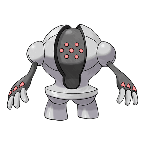 はがねタイプのポケモンのシルエット