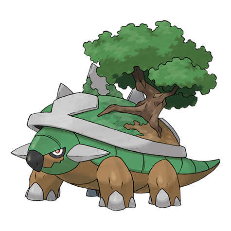 Grass-type mystery Pokémon silhouette
