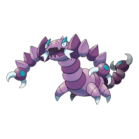 Poison-type mystery Pokémon silhouette