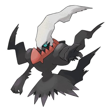 Dark-type mystery Pokémon silhouette