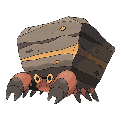むしタイプのポケモンのシルエット