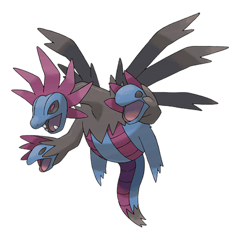 Dark-type mystery Pokémon silhouette