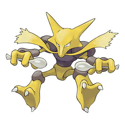 Psychic-type mystery Pokémon silhouette