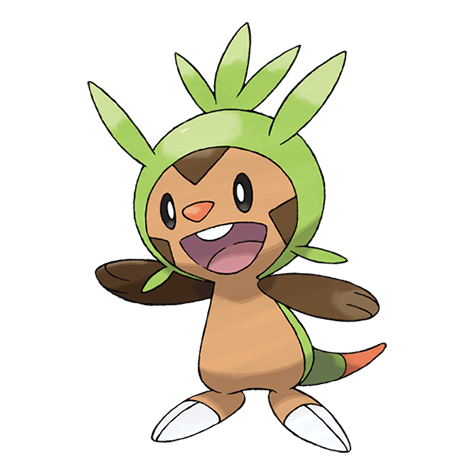 第6世代のポケモンのシルエット