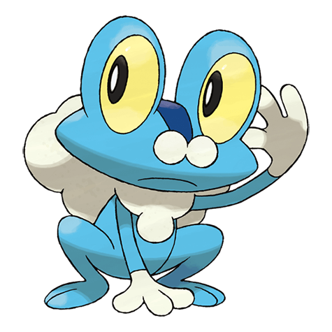第6世代のポケモンのシルエット