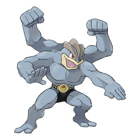 かくとうタイプのポケモンのシルエット