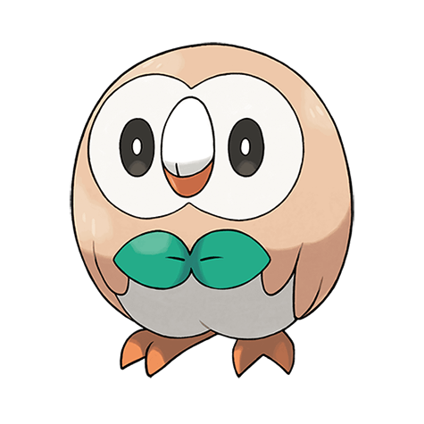 第7世代のポケモンのシルエット