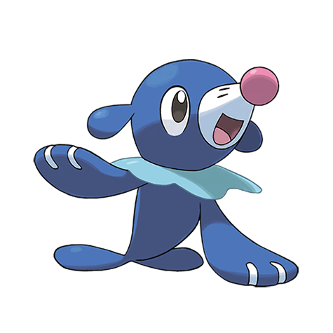 第7世代のポケモンのシルエット