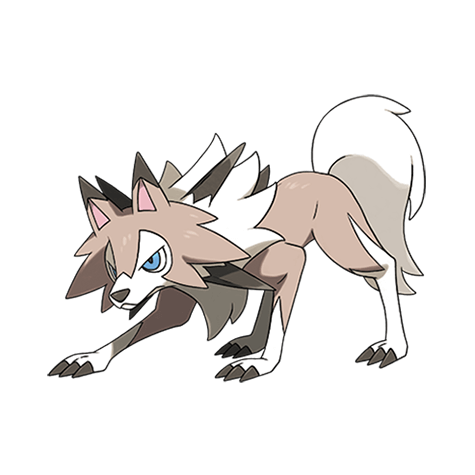 第7世代のポケモンのシルエット