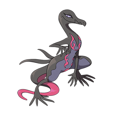 第7世代のポケモンのシルエット