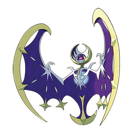 ゴーストタイプのポケモンのシルエット