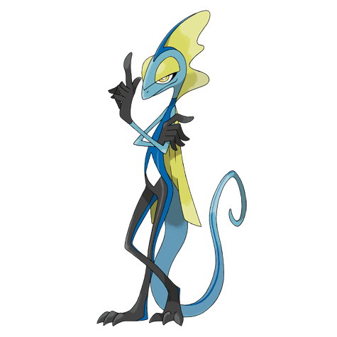 Water-type mystery Pokémon silhouette