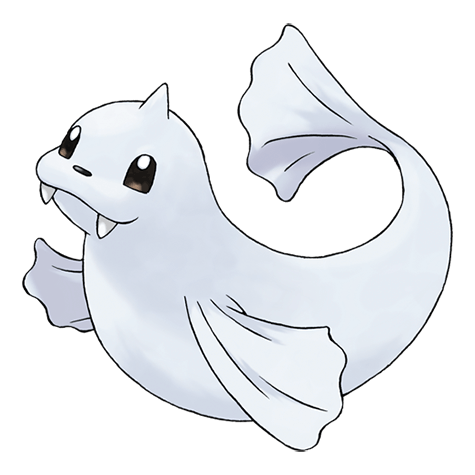 Ice-type mystery Pokémon silhouette