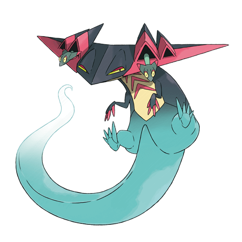 ゴーストタイプのポケモンのシルエット