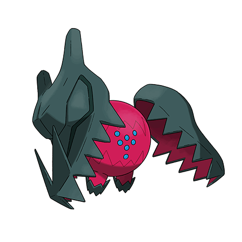 Dragon-type mystery Pokémon silhouette