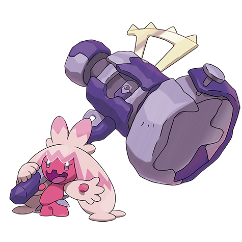 フェアリータイプのポケモンのシルエット