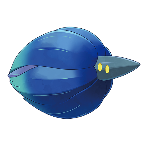 Poison-type mystery Pokémon silhouette