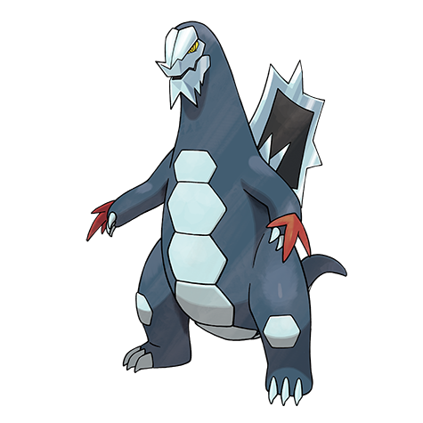 Ice-type mystery Pokémon silhouette
